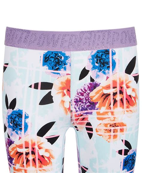 Ideology Big Girls Floral Print Capris Created For Macys Macys