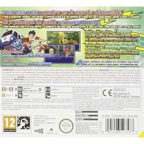 Comprar Inazuma Eleven GO Chrono Stones Trueno 3DS