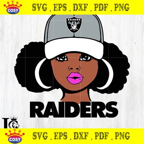 Las Vegas Raiders Girl Svg Eps Dxf Png File