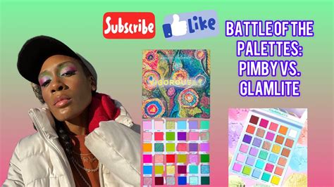 Battle Of The Palettes PIMBY Vigorously Vs Glamlite Ice Cream Dream