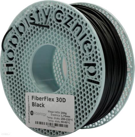 Filament Fiberlogy Filament Fiberflex D Black Czarny G