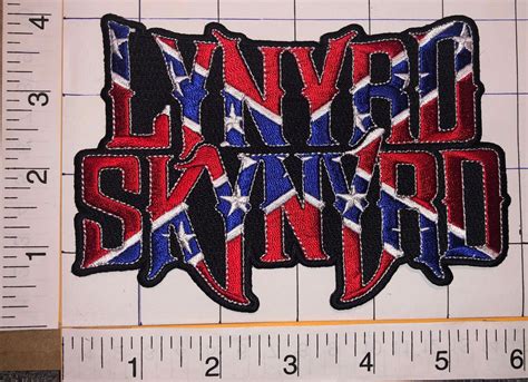 LYNYRD SKYNYRD IN SKYNYRD WE TRUST FLAG FREEBIRD MUSIC BAND 6" PATCH ...