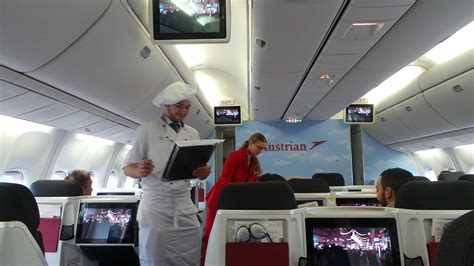 Photo Review Austrian Airlines Business Class B767 300 Samchui