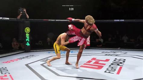 Ufc Bruce Lee Vs Chantel Zales Ea Sports Ufc Epic Fight Youtube