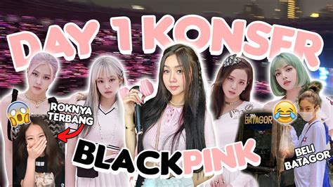 Day Nonton Konser Blackpink World Tour In Jakarta Jennie Dilempar