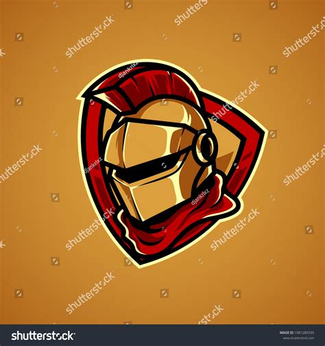 Knight Head Sport Mascot Logo Stock Vector (Royalty Free) 1981280339 ...