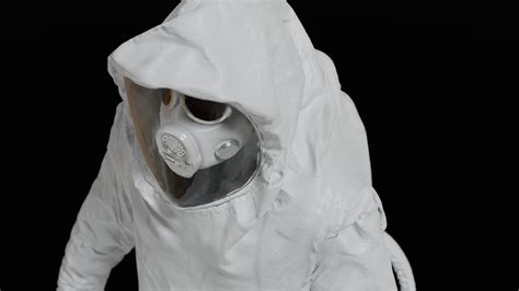 Hazmat Suit Nbc 3d Model Cgtrader