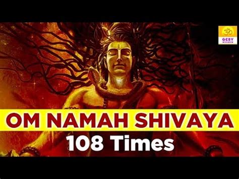 Live Om Namah Shivaya Most Powerful Meditation Mantra Of Lord Shiva