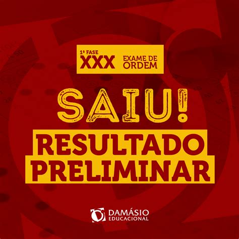 Oab Divulga Resultado Preliminar Da Fase Do Exame Xxx Dam Sio