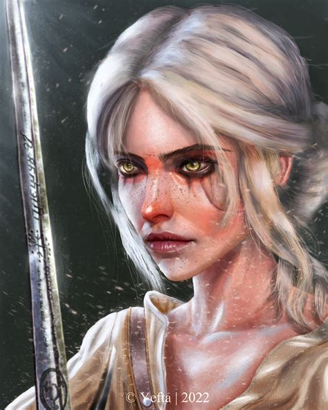 Цири Ciri Witcher Персонажи The Witcher Ведьмак Witcher