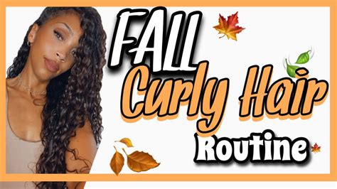 FALL NATURAL CURLY HAIR ROUTINE Knotless Braids To Wash And Go