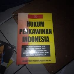 Jual Hukum Perkawinan Dan Keluarga Di Indonesia Jakarta Selatan