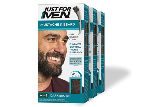 Just for Men Mustache & Beard Coloring - WiseBarber.com