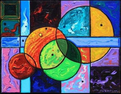 40 Abstract Painting Ideas For Beginners Geometric Shapes Art