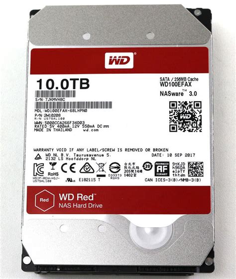 Wd Red 10tb 35 Inch Soho Nas Hard Disk Review Eteknix