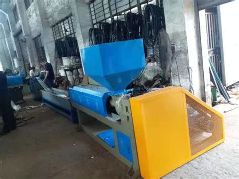 Plastic LDPE HDPE Film Recycling Pelletizing Machine Waste Plastic