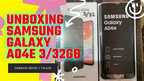 Unboxing Samsung Galaxy A04e 3 32gb Black Youtube