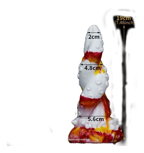 Caja Dildo Tentaculo Pulpo Masaje Consolador 19cms Cuotas sin interés