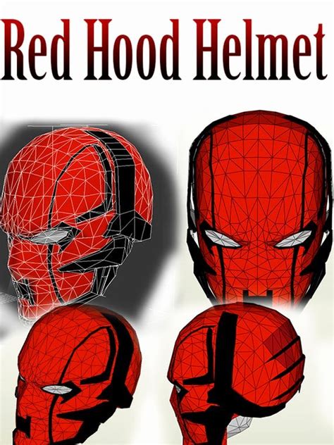 Red Hood Helmet Foam Template – Letter Example Template