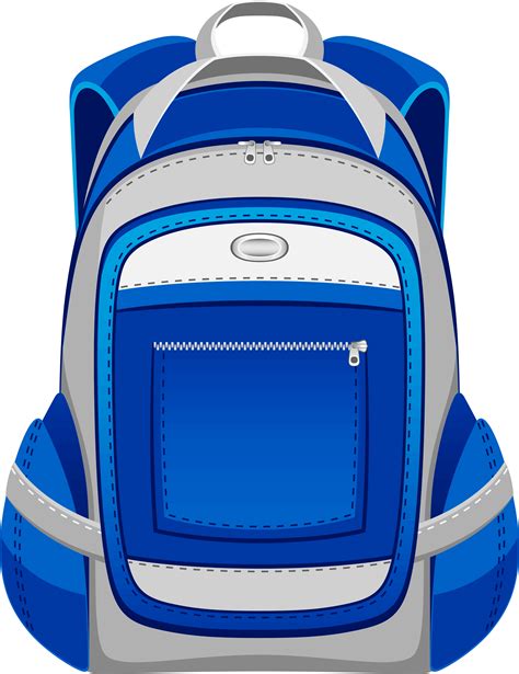 Download Backpack Clipart High School Transparent Background Backpack