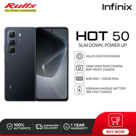 Infinix HOT Smartphone GB GB MediaTek Helio G MP Main Camera Hz