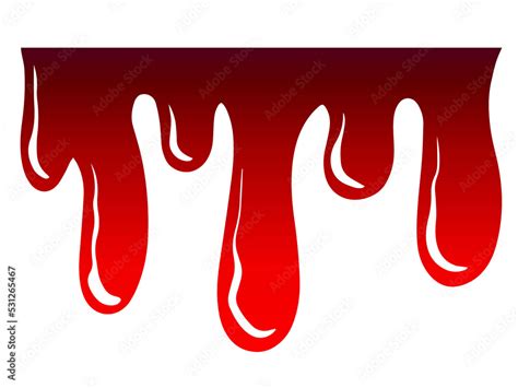 Blood Wound Splash Illustration Stock Illustration Adobe Stock