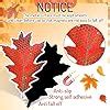 Amazon Whaline Pcs Fall Maple Leaf Reflective Car Magnets