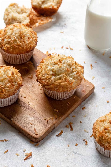 Toasted Coconut Banana Muffins These Banana Muffins Are Loaded With