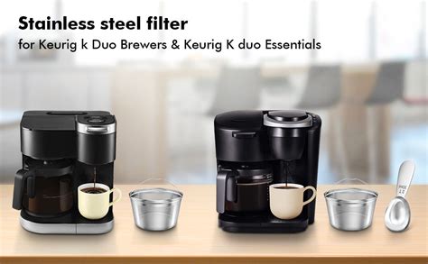 Reusable Kduo Coffee Filter Compatible With Keurig K Duo Essentials Coffee Maker