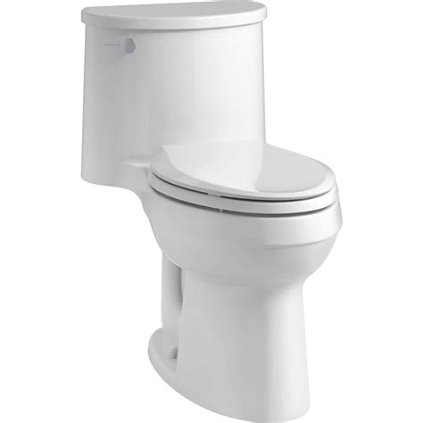 Reviews for KOHLER Adair Comfort Height 1-Piece 1.28 GPF Single Flush ...