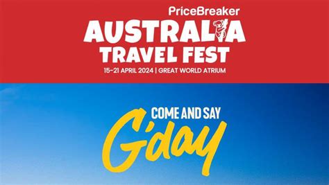 PriceBreaker S Australia Travel Fest Make Your Dream Australian