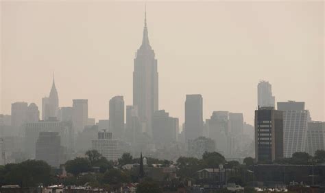 New York To Be Engulfed In Smoke Today As Canadian Wildfires Rage Again