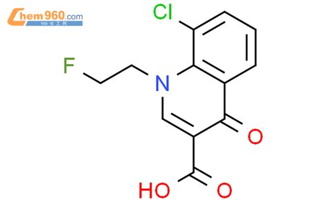 107611 03 0 3 Quinolinecarboxylic Acid 8 Chloro 1 2 Fluoroethyl 1 4