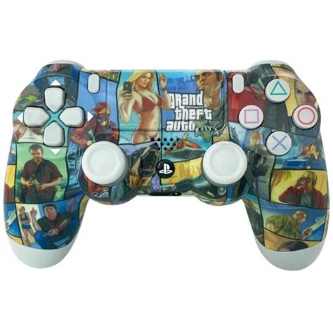 Compatible Ps4 Dualshock Controller Gta 5 V2 New Hsgamer