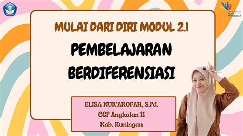 Mulai Dari Diri Modul Pembelajaran Berdiferensiasi Youtube