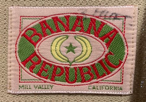 Banana Republic Clothing Tag And Logo Guide Abandoned Republic