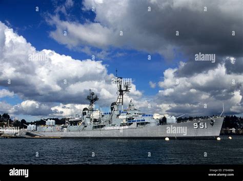 Uss Turner Joy Bremerton Boardwalk Bremerton Washington Stock Photo
