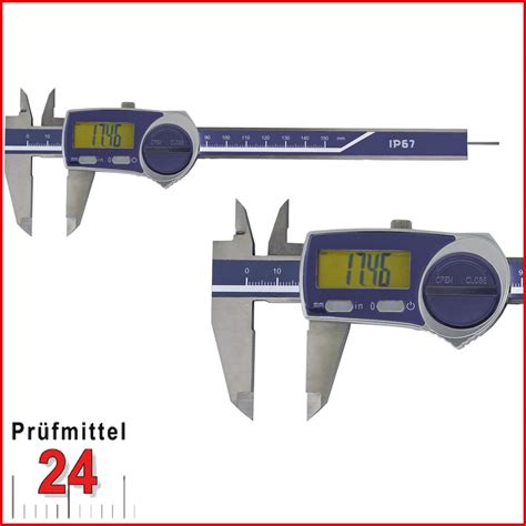 Digital Messschieber Ip Mm Mit Feststellschr Pr Fmittel Gmbh