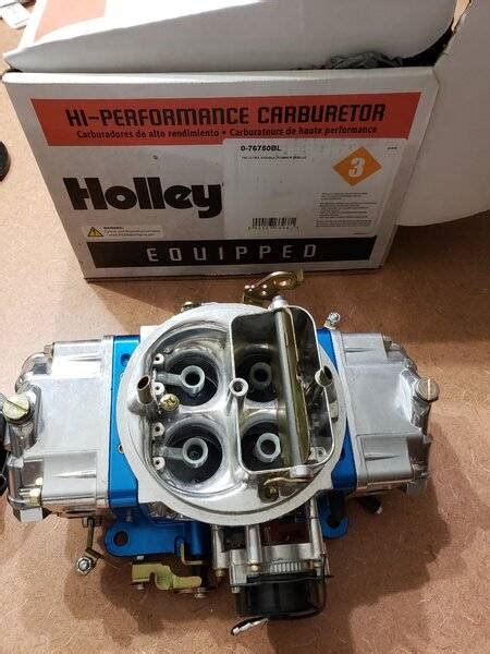 For Sale Make Offer Holley 0 76750bl 750 Double Pumper For A Bodies Only Mopar Forum