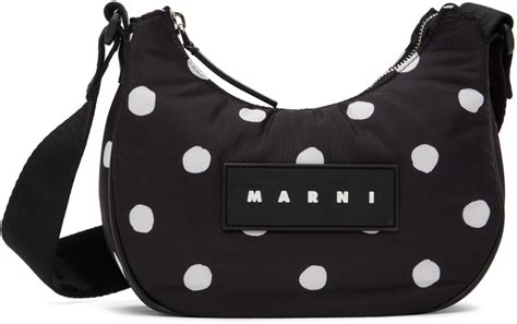 Marni Black Polka Dot Bag Ssense Canada