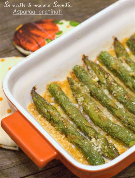 Asparagi Gratinati Ricetta Contorno Semplice