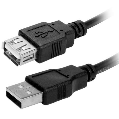 Cabo Usb Macho X Usb Fêmea Extensão Com 5 Metros Eletro Parts