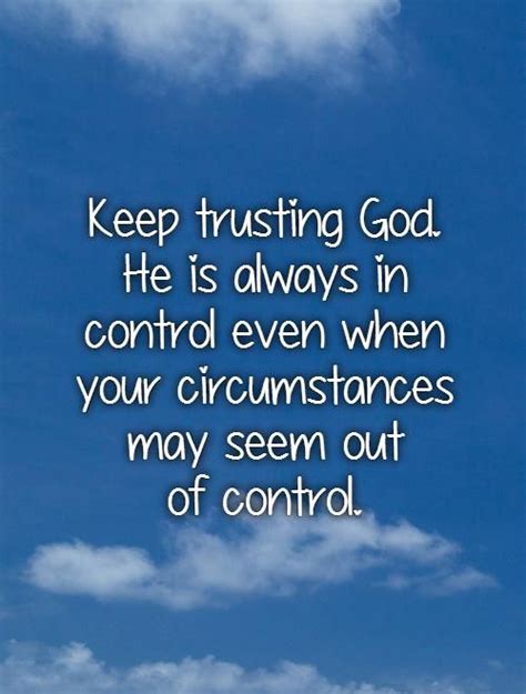 Quotes About Trusting God