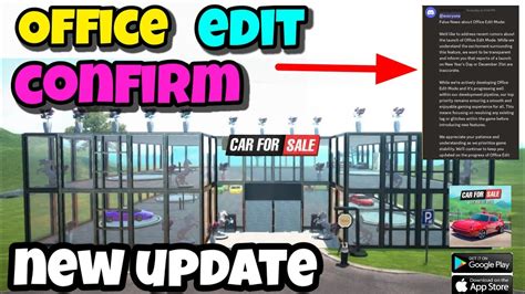 Office Upgrade Release Date In Car Saler Simulator Dealership New