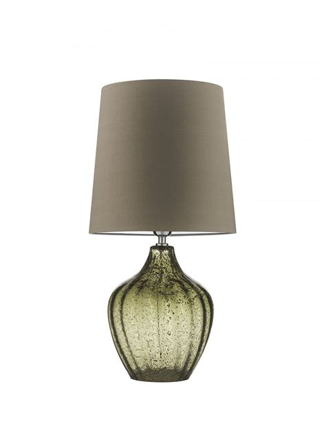 Vivienne Medium Natural Green Table Lamp Icon Design