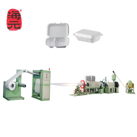 Ce Certification PS Fast Food Box Foam Plate Machine China PS Foam