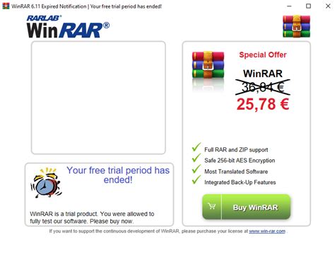 Super Release Winrar Remove Expired Notification Tools And Programs