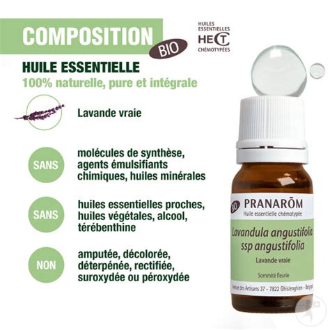 Pranar M Lavande Vraie Huile Essentielle Ml Newpharma