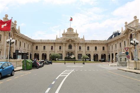 Cruise Port Entrance In Genoa Italy Editorial Photo Image Of Cruise