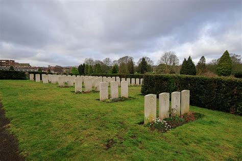 CWGC War Graves at Greenbank Cemetery, Bristol, UK Photograph by Colin ...